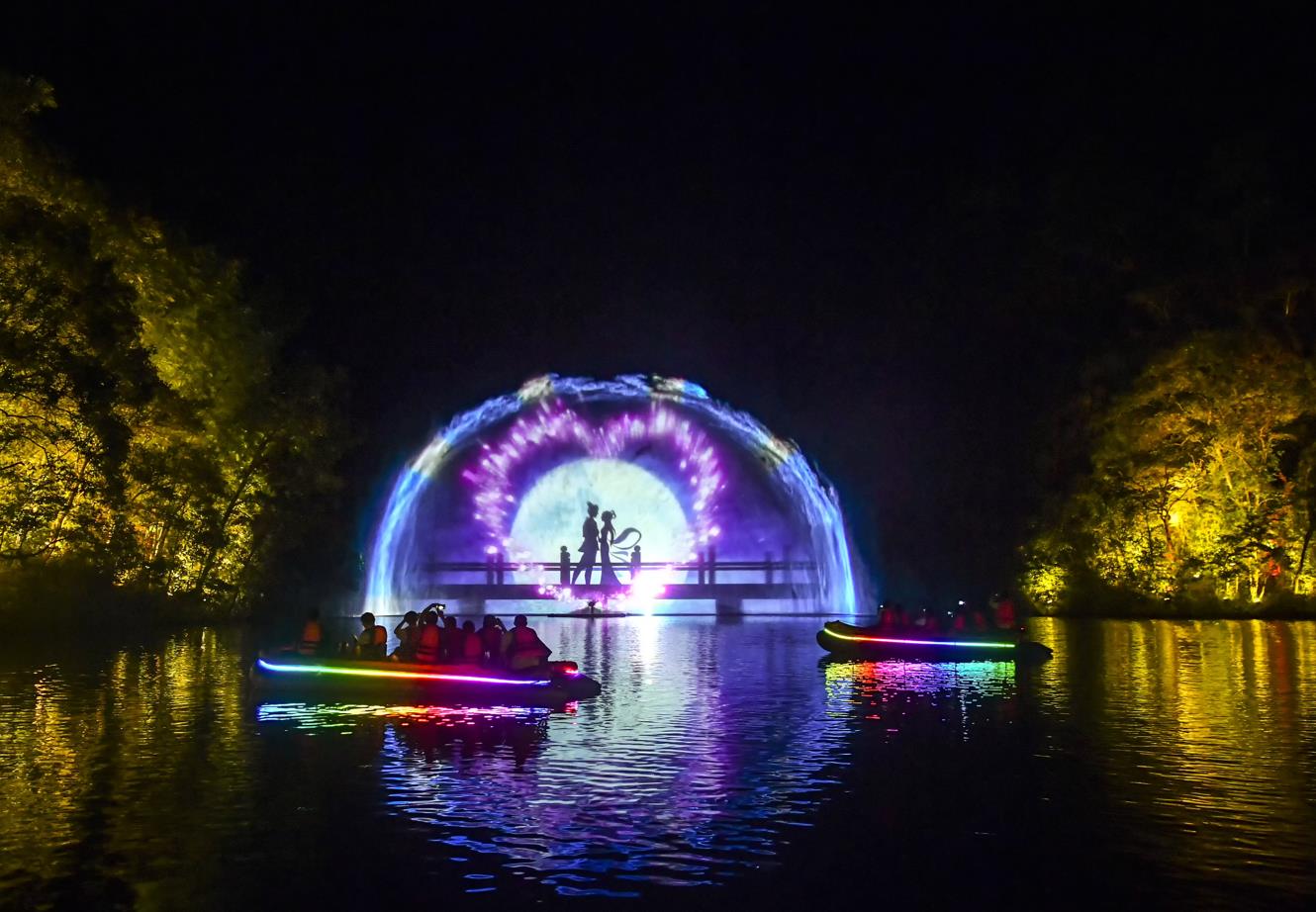 夜游泰宁九龙潭